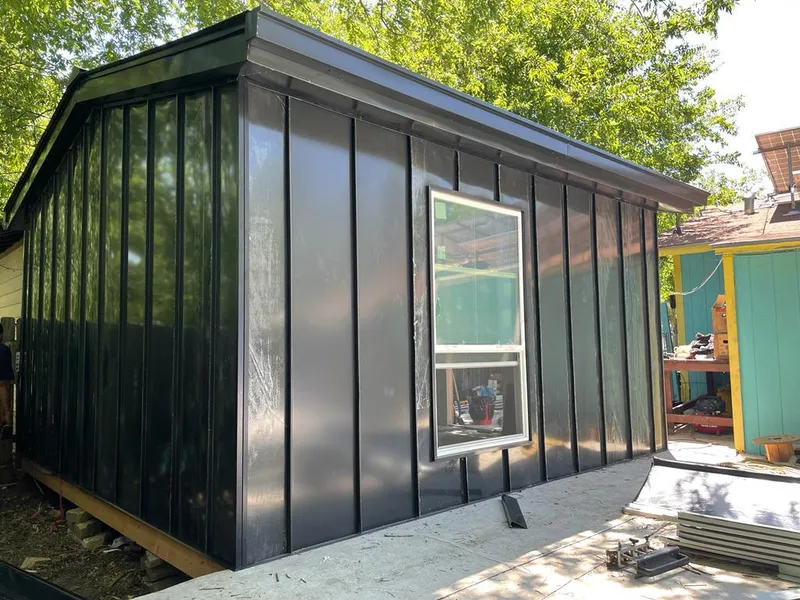 Black standing seam metal wall panels for Roof Inspection in Fishkill