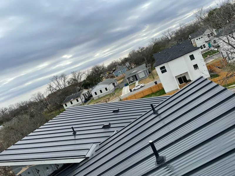 Standing seam metal roof panels with vents for Skylight Repair in Fishkill